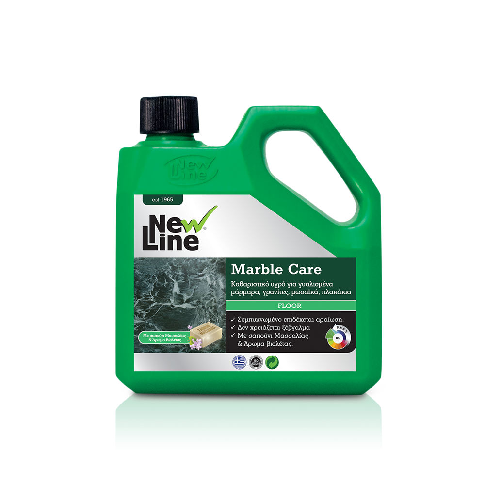Marble Care - Καθαριστικό υγρό για γυαλισμένα μάρμαρα, γρανίτες, μωσαϊκά, πλακάκια - 1L