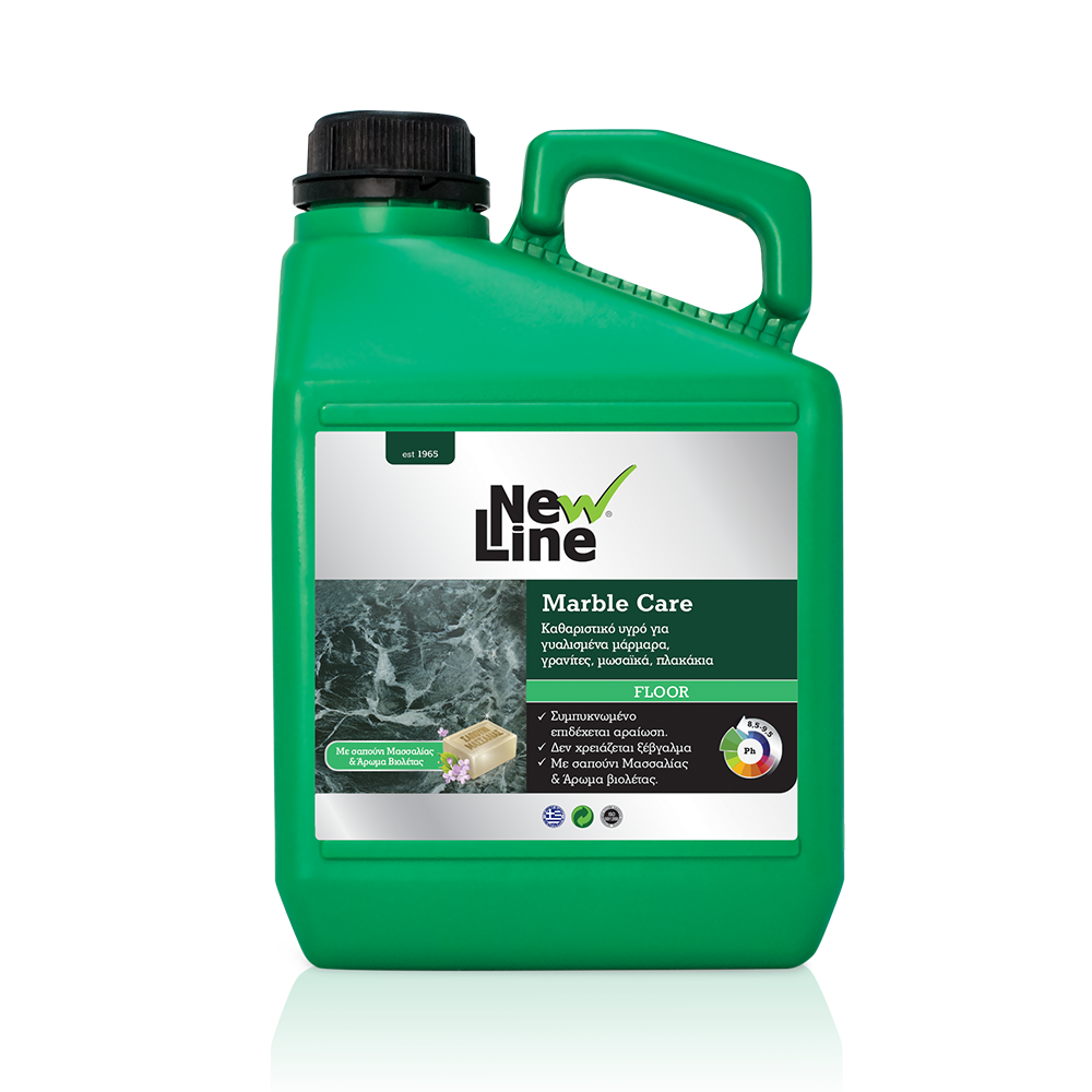 Marble Care - Καθαριστικό υγρό για γυαλισμένα μάρμαρα, γρανίτες, μωσαϊκά, πλακάκια - 3L