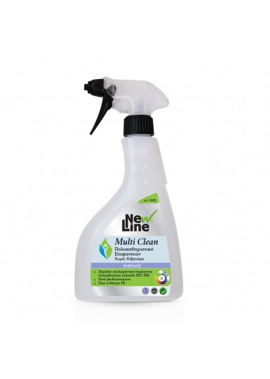 Multi Clean - Πολυκαθαριστικό επιφανειών χωρίς ξέβγαλμα 500ml spray