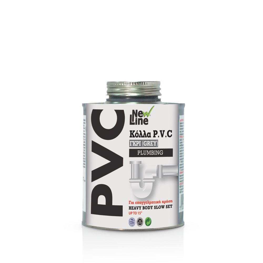 Κόλλα P.V.C. ΓΚΡΙ 500ml