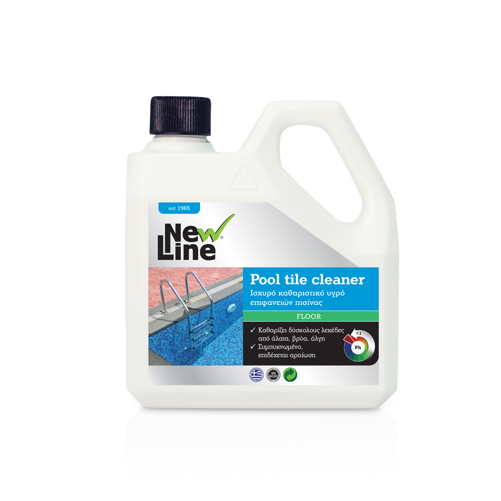 Pool Tile Cleaner- Ισχυρό καθαριστικό πλακιδίων & σκληρών επιφανειών πισίνας - 1L