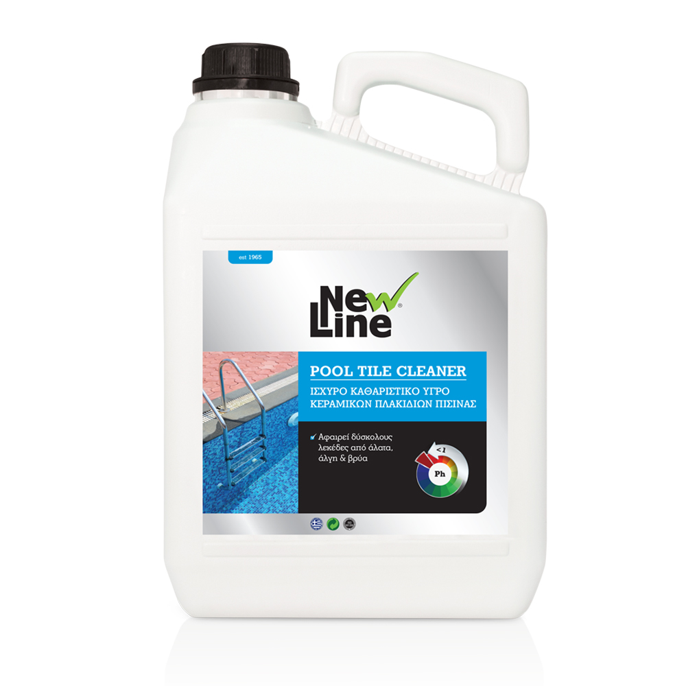 Pool Tile Cleaner- Ισχυρό καθαριστικό πλακιδίων & σκληρών επιφανειών πισίνας - 5L