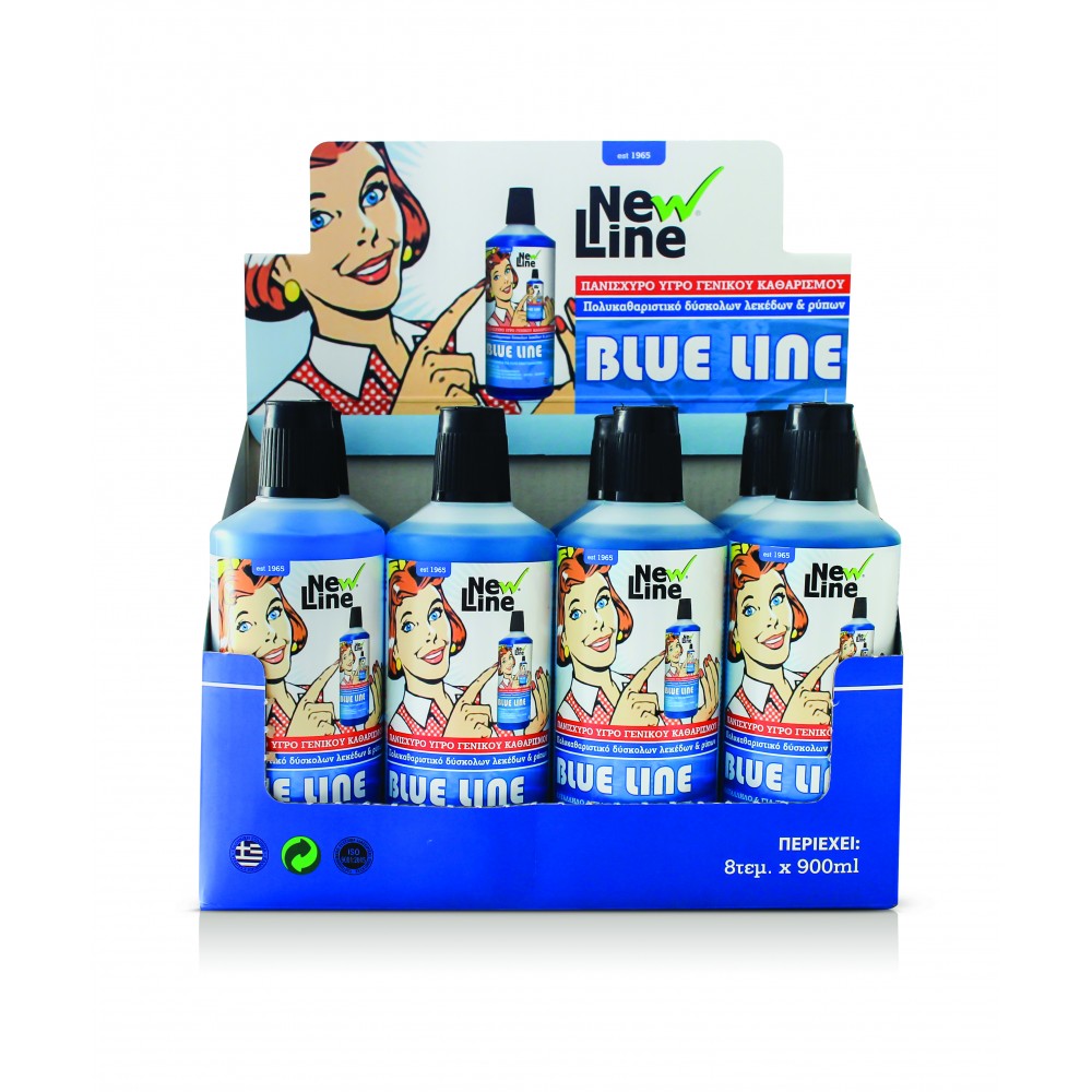 Blue Line - Πανίσχυρο υγρό γενικού καθαρισμού - 1L