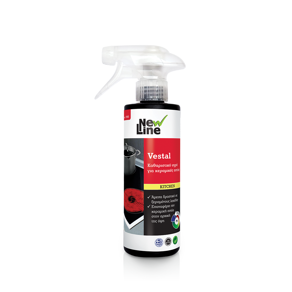 Vestal - Καθαριστικό υγρό για κεραμικές εστίες - 350ml spray