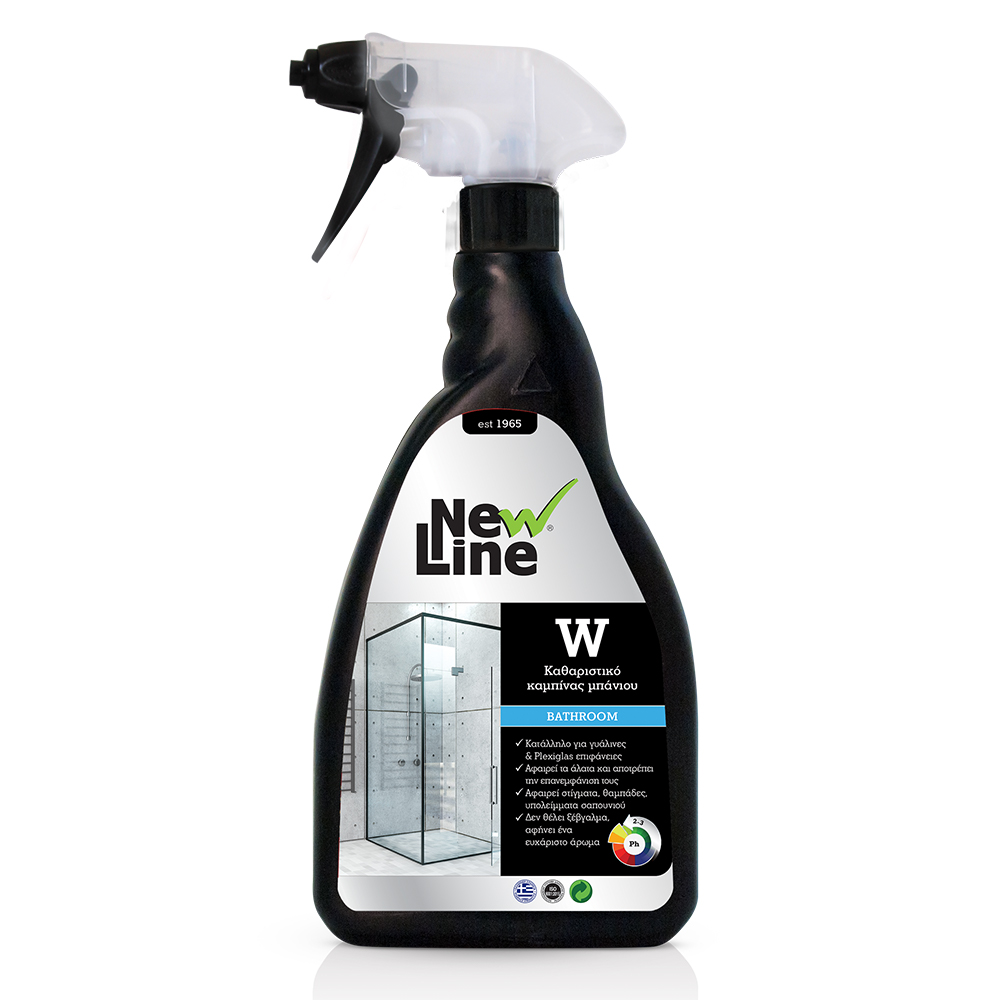W -Καθαριστικό καμπίνας μπάνιου 800ml spray