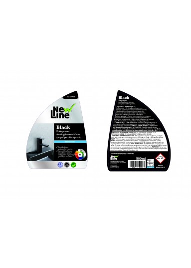 Black - Καθαριστικό Aντιθαμβωτικό αλάτων για μαύρα είδη υγιεινής 500ml