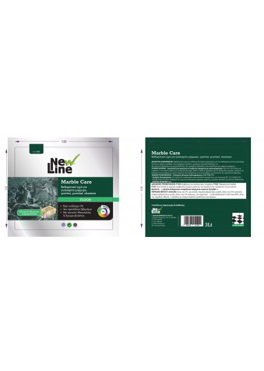 Marble Care - Καθαριστικό υγρό για γυαλισμένα μάρμαρα, γρανίτες, μωσαϊκά, πλακάκια - 3L