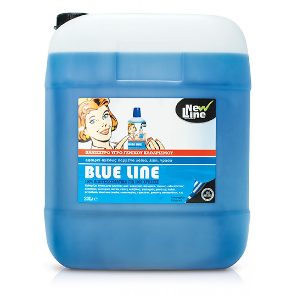 Blue Line - Πανίσχυρο υγρό γενικού καθαρισμού - 20L