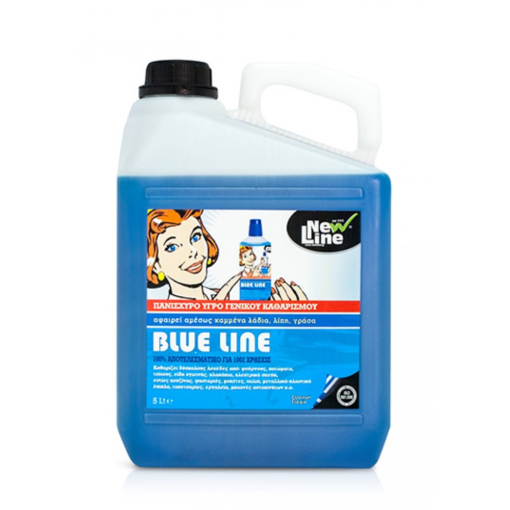 Blue Line - Πανίσχυρο υγρό γενικού καθαρισμού - 5L
